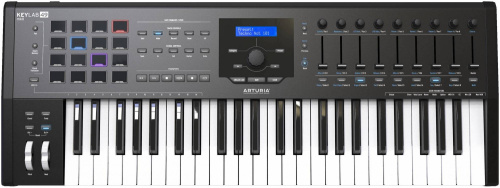 Arturia KeyLab mkII 49 Black 49 клавишная полувзвешенная динамическая USB MIDI клавиатура