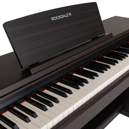 ROCKDALE Arietta Rosewood цифровое пианино, 88 клавиш, цвет палисандр фото 9