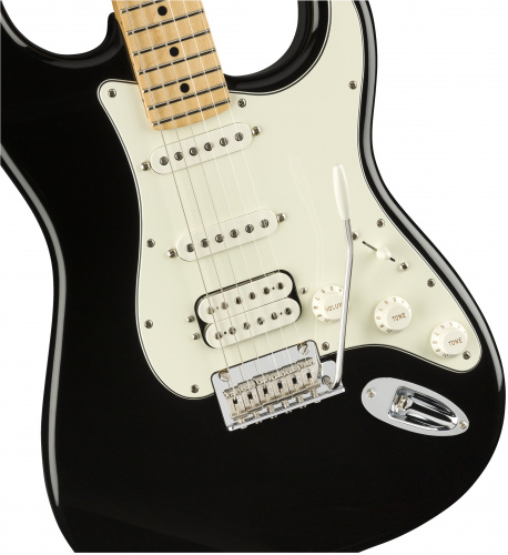 FENDER PLAYER Stratocaster HSS MN BLK Электрогитара, цвет черный фото 3