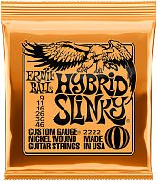 Ernie Ball 2222 струны для эл.гитары Nickel Wound Hybrid Slinky (9-11-16-26-36-46)
