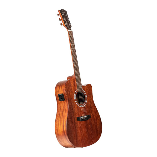 Omni D-250M CE электроакустическая гитара, массив окуме/ сапеле, Fishman, цвет натуральный фото 3