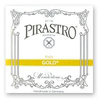 Pirastro 225021 Gold Комплект Струн для Альта, Жила, Ля алюминевая обм, остальные посеребренные