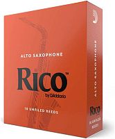 D'ADDARIO WOODWINDS RJA1020 RICO, ALTO SAX, 2, 10 BX трости для альт саксофона, размер 2, 10 шт