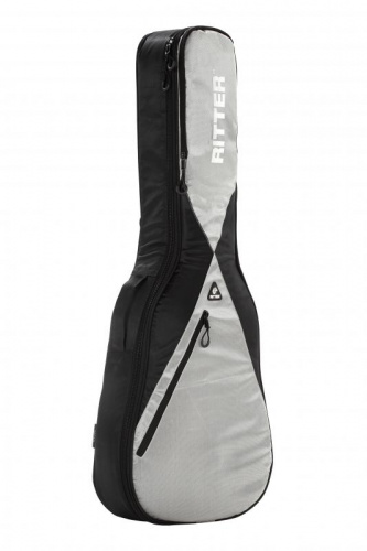 Ritter RGP5-C/BSG Чехол для классической гитары, защитное уплотнение 15мм+5мм, 3 кармана, цвет черны
