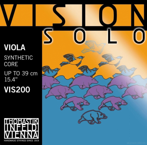 THOMASTIK Vision Solo VIS200 струны для альта 4/4