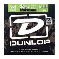 Dunlop DBS55115 стальные струны для бас гитары 55-115