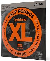 D'Addario EHR310 струны для электрогитары, Reg. Light, калён. ст., шлиф.опл, 10-46