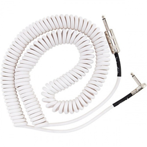 FENDER HENDRIX VOODOO CHILD CABLE WHITE Гитарный кабель jack-jack, 9 метров, модель Джими Хендрикс, белый фото 2