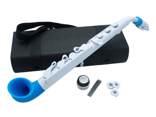 NUVO jSax (White/Blue) саксофон материал АБС пластик цвет белый/голубой