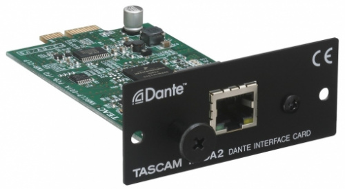 Tascam IF-DA2 опциональная карта DANTE I/O 2 канала для SS-R250N/SS-CDR250N