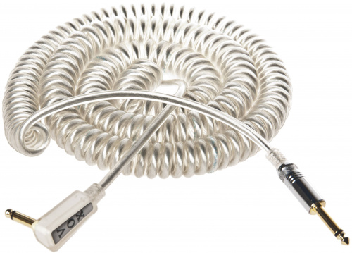 VOX Vintage Coiled Cable гитарный кабель, серебристый фото 2