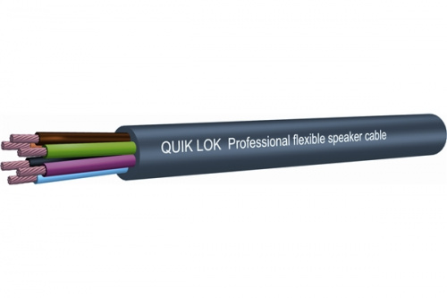 QUIK LOK CA806 спикерный кабель 6 проводников, площадь сечения - AWG-13/2,5 mm2, колличество и толщина жил - 78х0,20.бухта (цена за метр) фото 3