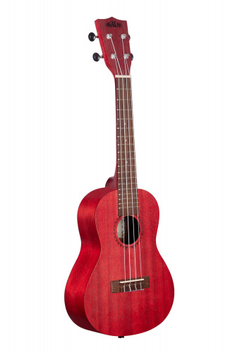 KALA KA-MRT-RED-C укулеле концерт, корпус - меранти, цвет - красный фото 4
