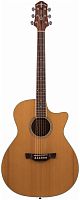 CRAFTER GAE-7/NС+ Чехол электроакустическая гитара Гранд Аудиториум- SolidTop кедр, натурал, корпу