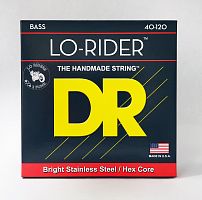 DR LH5-40 LO-RIDER струны для 5-струнной бас-гитары нержавеющая сталь 40 120