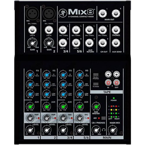 MACKIE Mix8 8-канальный компактный микшер