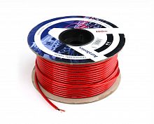 AuraSonics IC124CB-TRD инструментальный кабель 6мм, прозрачный красный, до 50 В
