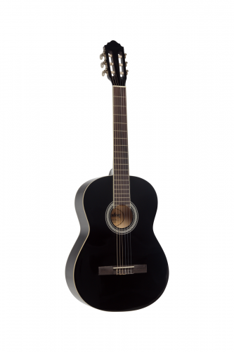 Veston C-45A BK классическая гитара (с анкером), цвет черный фото 2