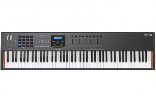 Arturia KeyLab 88 MKII Black Edition 88 клавишная полновзвешенная USB MIDI клавиатура с молоточковой механикой, цвет черный