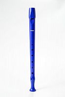 HOHNER B95084DB Блокфлейта сопрано, немецкая система, пластик, 1 часть, цвет синий