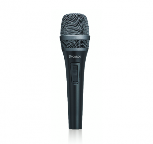 Carol AC-920S SILVER Микрофон вокальный динамический суперкардиоидный c выключателем, 50-12000Гц,