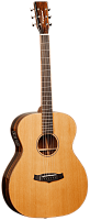 TANGLEWOOD TWJF E электроакустическая гитара, тип корпуса Folk с электроникой Fishman Presys EQ System, верхняя дека кедр, к