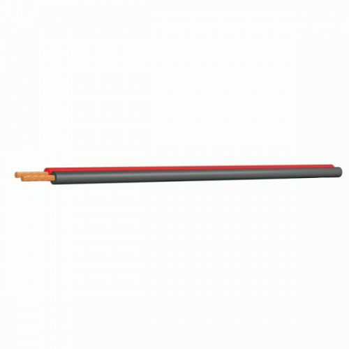 Proel HPC754RN Колоночный плоский, красно-черный кабель, 2 х 1 мм2, в катушке 200 м