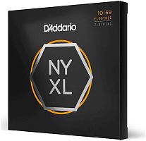 D'Addario NYXL1059 струны для 7-стр. электрогитары,10-59