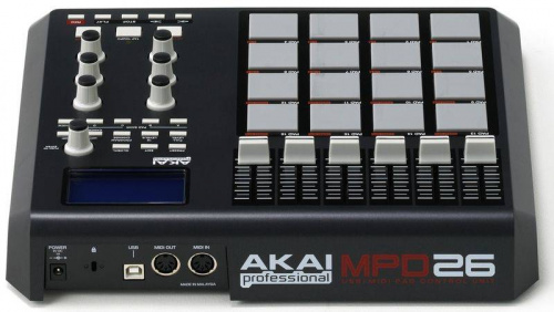 AKAI PRO MPD26 MIDI/USB-контроллер, 16 пэдов, управление Q-Link фото 15