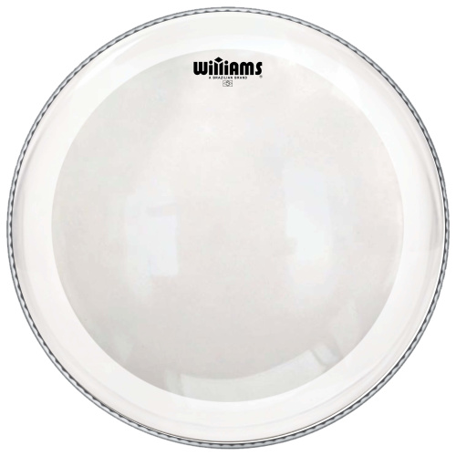 WILLIAMS W1xSC-10MIL-22 Single Ply Clear Xtreme Silent Circle Series 22' 10-MIL однослойный пластик для бас-барабана