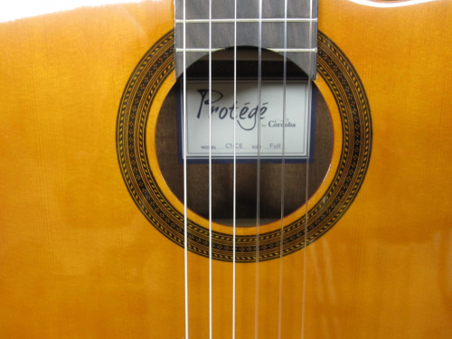 CORDOBA PROTEGE C1M-CE электроакустическая классическая гитара с вырезом, цвет натуральный фото 4