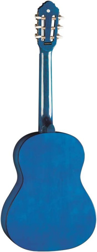 EKO CS-5 Blue Burst классическая гитара 3 4, топ агатис, корпус липа, цвет синий санберст фото 2