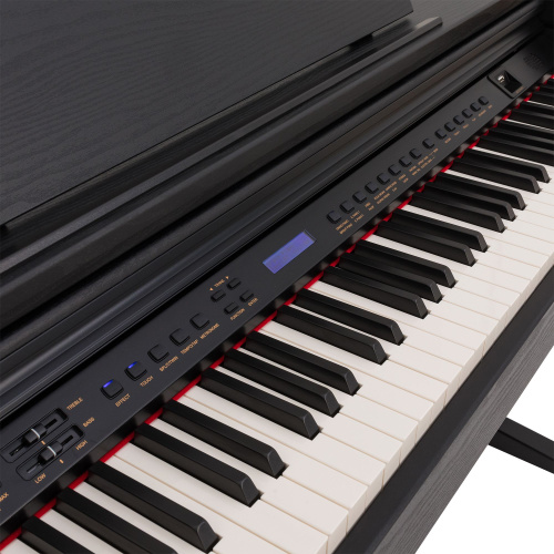 ROCKDALE Fantasia 128 Graded Black цифровое пианино, 88 клавиш. Цвет черный. фото 9