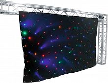 EUROLITE CRT-120 LED-Curtain 3x2m- звездное небо с контроллером в комплекте размер 3х2 м с люверсами для подвеса