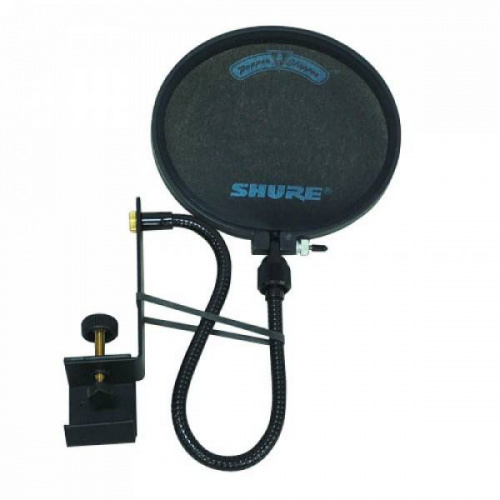 SHURE PS-6 POP фильтр для студийных микрофонов, гибкий держатель 14" и крепление на штангу фото 2