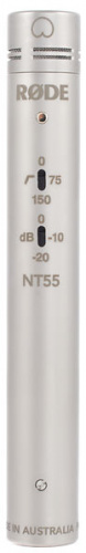 RODE NT55 Matched Pair Подобранная по параметрам пара конденсаторных микрофонов NT55-S. фото 3