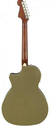 FENDER Newporter Player Olive Satin электроакустическая гитара цвет зеленый фото 2