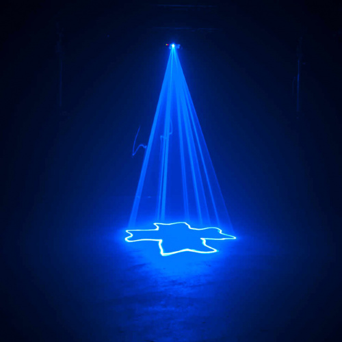 American DJ Royal Sky зеленый лазер мощностью 30мВт+фиолето-синий лазер мощностью 350мВт. Создает 20 фото 5
