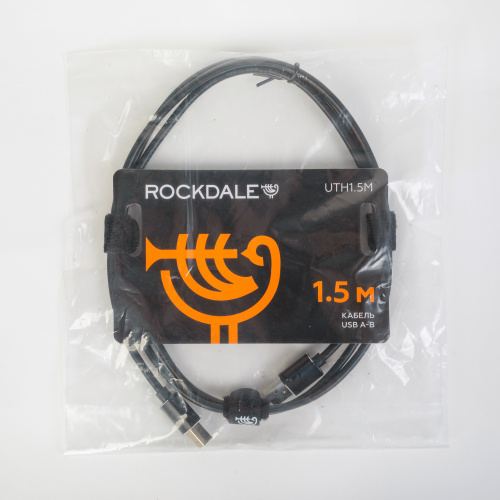 ROCKDALE UTH1.5M кабель USB A-B для подключения цифрового пианино фото 7