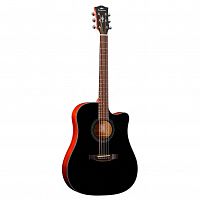 KEPMA EDC Black Matt акустическая гитара, цвет черный