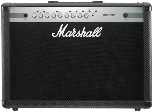 MARSHALL MG102CFX комбоусилитель гитарный, 100Вт, 2x12", 4 канала, секция цифровых эффектов, цифрово