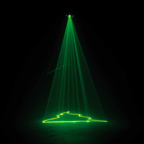 American DJ Royal Sky зеленый лазер мощностью 30мВт+фиолето-синий лазер мощностью 350мВт. Создает 20 фото 4