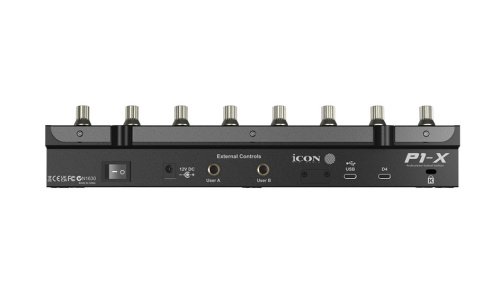 iCON P1-X USB MIDI DAW контроллер, модуль расширения для P1-M до 16, 32 и 64 каналов, ARM-чип Cortex-M7 500 МГц, 8 сенсорных фейдеров, 8 двухфункциона фото 2