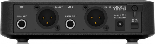 Behringer ULM302MIC Радиосистема микрофонная цифровая с 2-мя ручными передатчиками и приемником фото 7