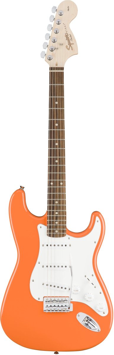FENDER SQUIER SQ AFF STRAT LRL CPO электрогитара, цвет оранжевый ...
