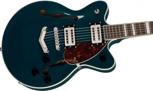 GRETSCH G2655 Streamliner Center Block Junior Midnight Sapphire полуакустическая гитара, цвет синий фото 3