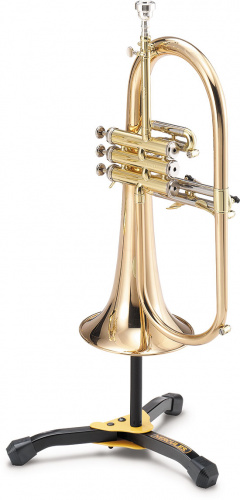 Hercules DS531BB Стойка для сопрано саксофона или флюгельгорна, напольная, с футляром фото 3