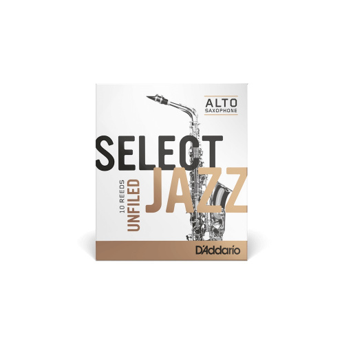 Rico RRS10ASX2M трости для альт-саксофона, Select Jazz Unfiled (2M), 10шт.в пачке фото 2