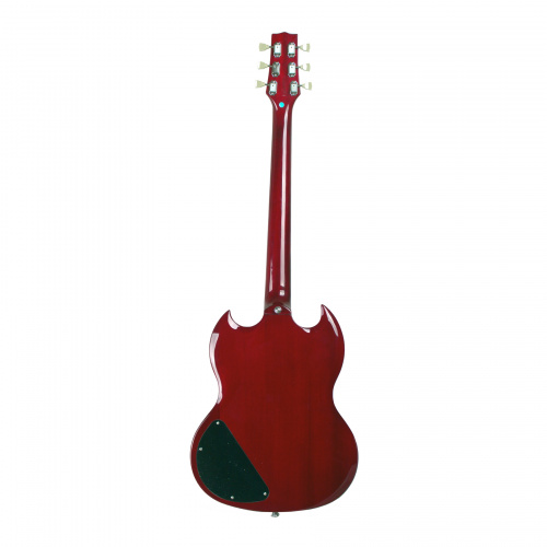 REDHILL SGX200/TR эл.гитара, SG, H+H, 2V/2T/3P, махагон, цвет прозрачный красный фото 5