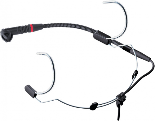 AKG C555L головной речевой конденсаторный микрофон с оголовьем, кардиоидный, черный, 3-контактный mini-XLR